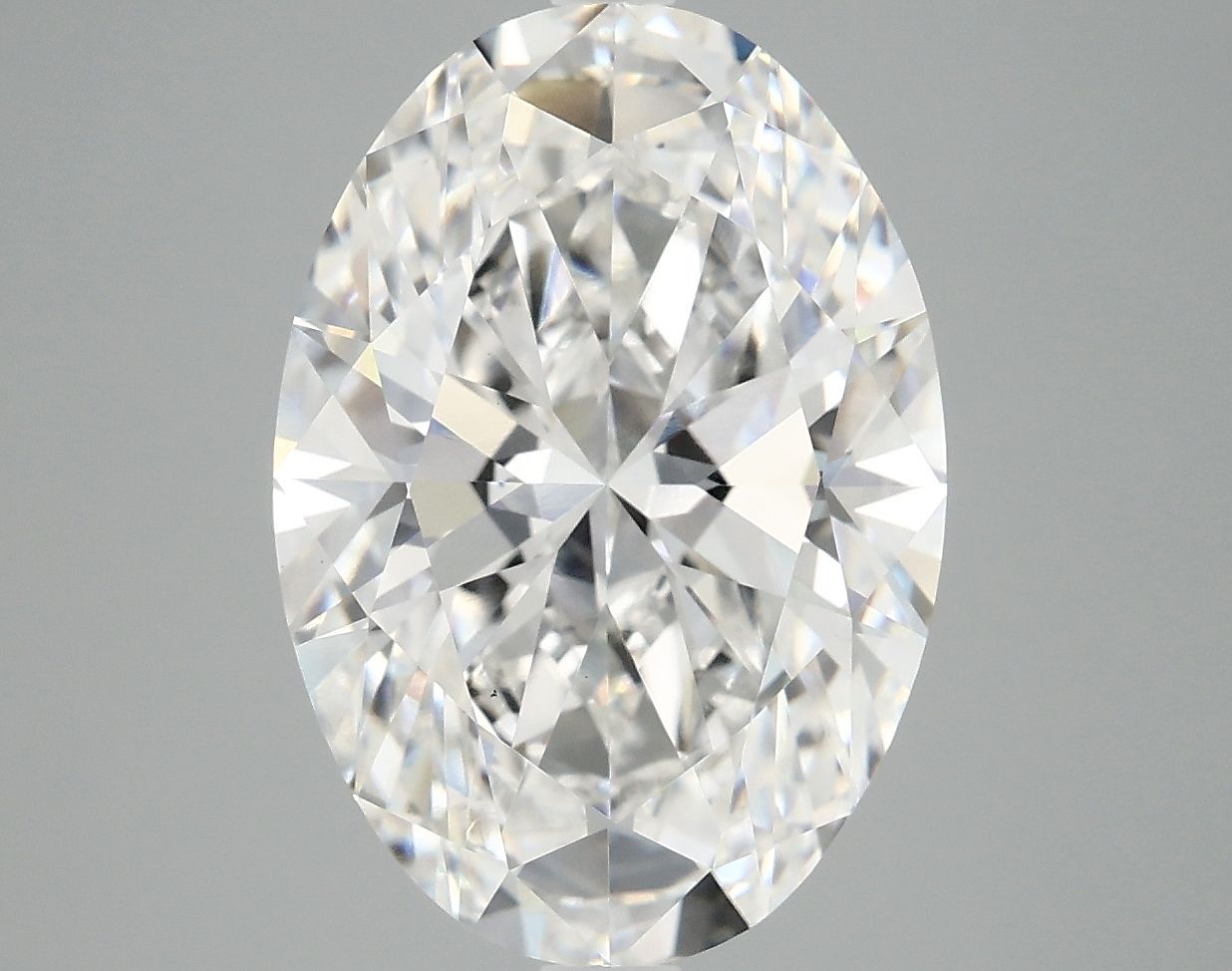 4.58 ct. oval Lab Grown Diamond front image