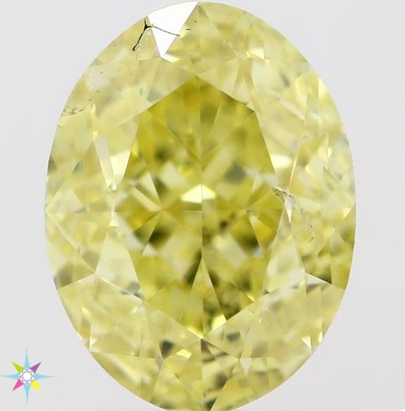 Diament 1.0 ct Fancy Intense Yellow/SI2