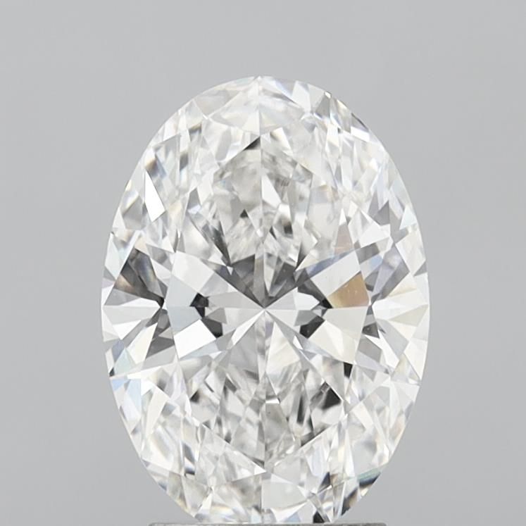 3.00 ct. oval Lab Grown Diamond front image