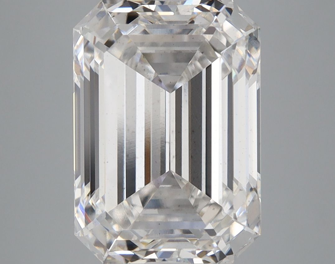 5.59 ct. emerald Lab Grown Diamond front image