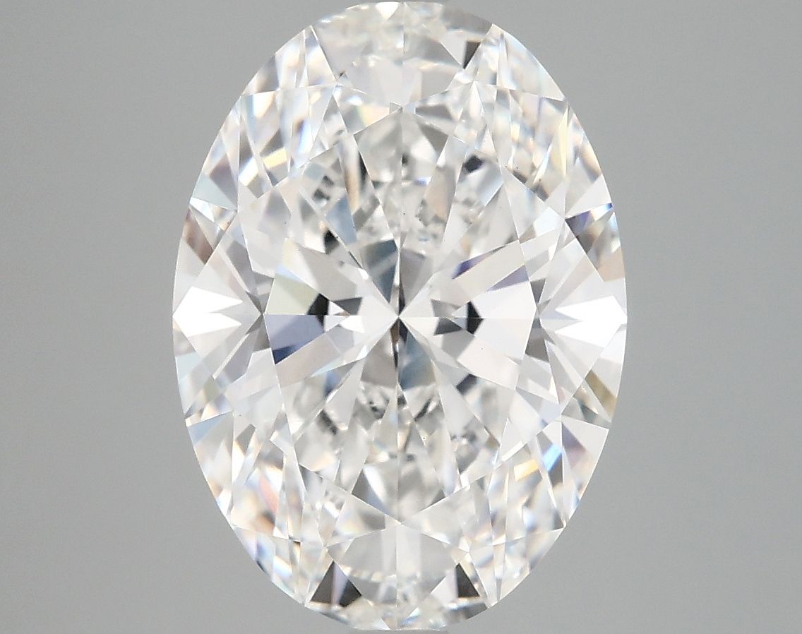 5.06 ct. oval Lab Grown Diamond front image