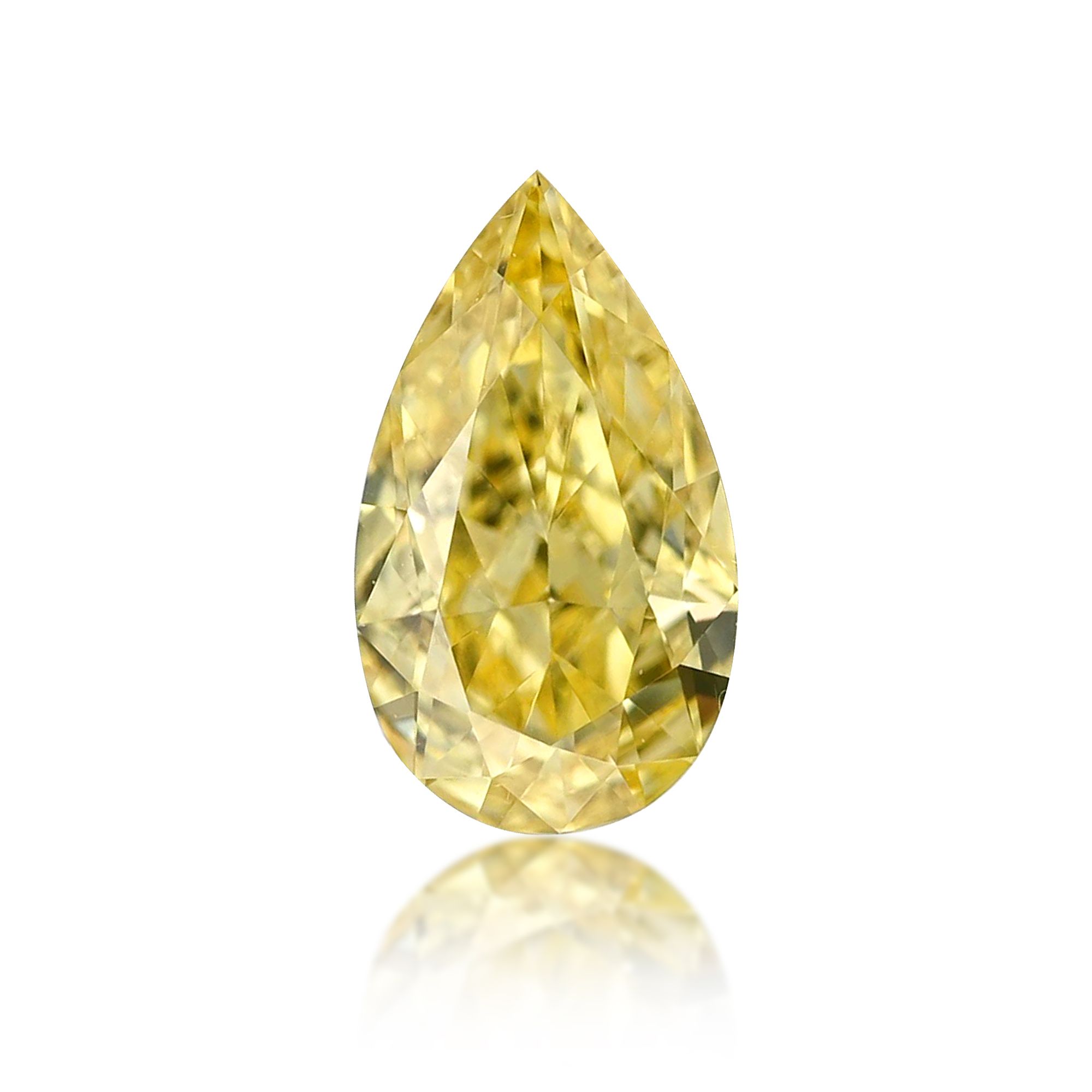 Diament 0.35 ct Fancy Intense Yellow/VS1