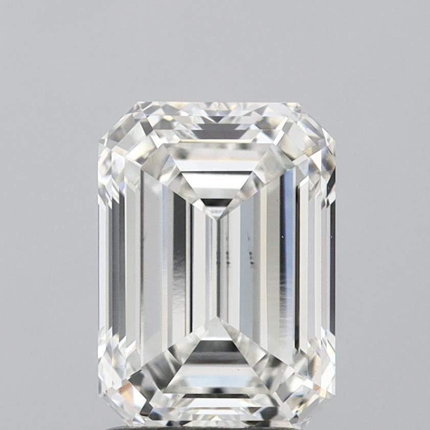 2.18 ct. emerald Lab Grown Diamond front image