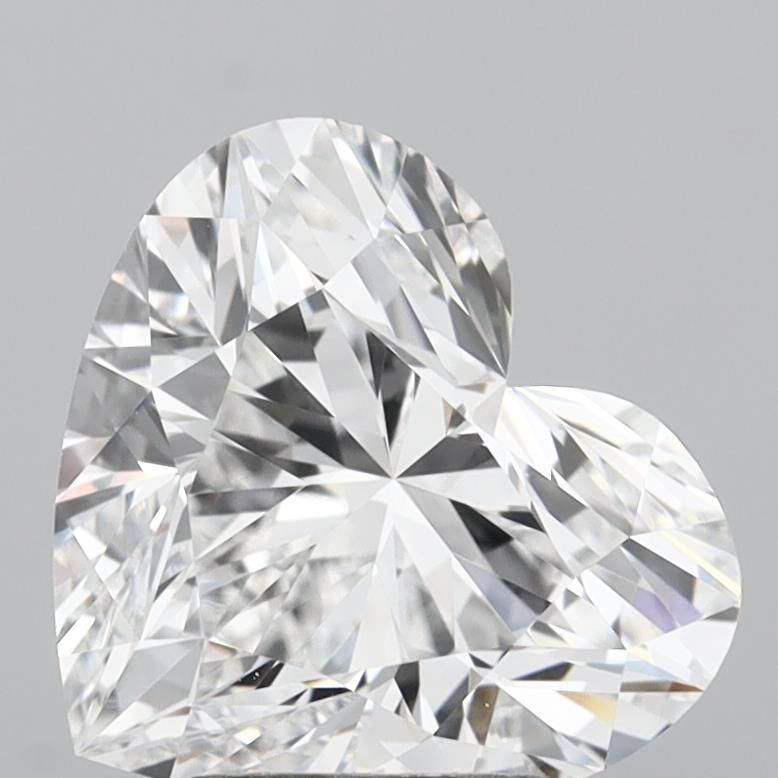 2.54 ct. heart Lab Grown Diamond front image