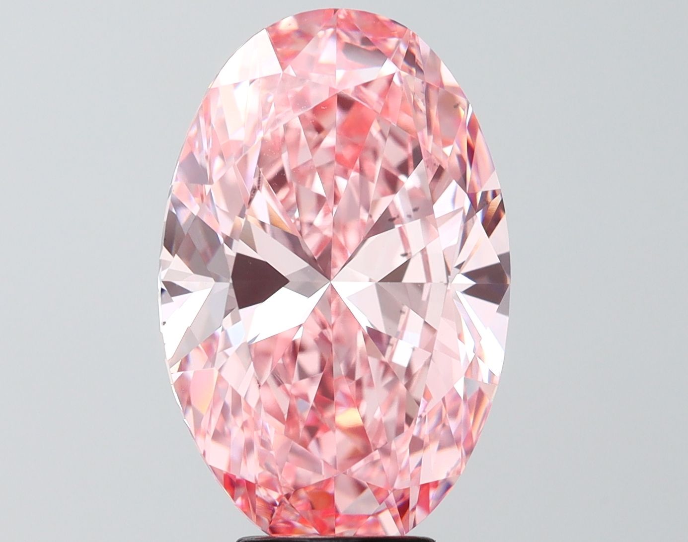 7.07 ct. oval Lab Grown Diamond front image