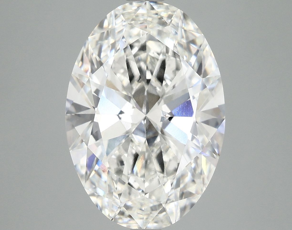 5.04 ct. oval Lab Grown Diamond front image