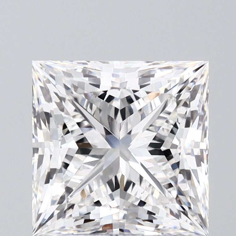 3.58 ct. princess Lab Grown Diamond front image