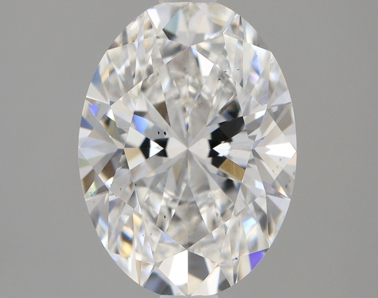 1.76 ct. oval Lab Grown Diamond front image