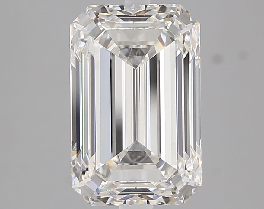 3.71 ct. emerald Lab Grown Diamond front image