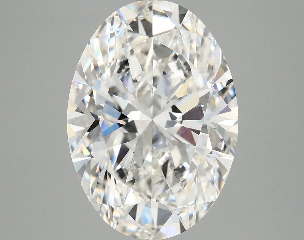 5.01 ct. oval Lab Grown Diamond front image