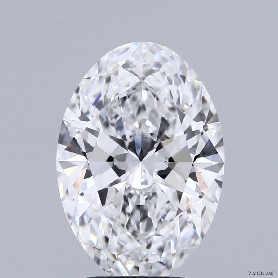 3.00 ct. oval Lab Grown Diamond front image