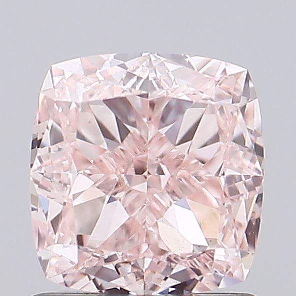 1.46 CT Fancy Intense Pink CUSHION MODIFIED