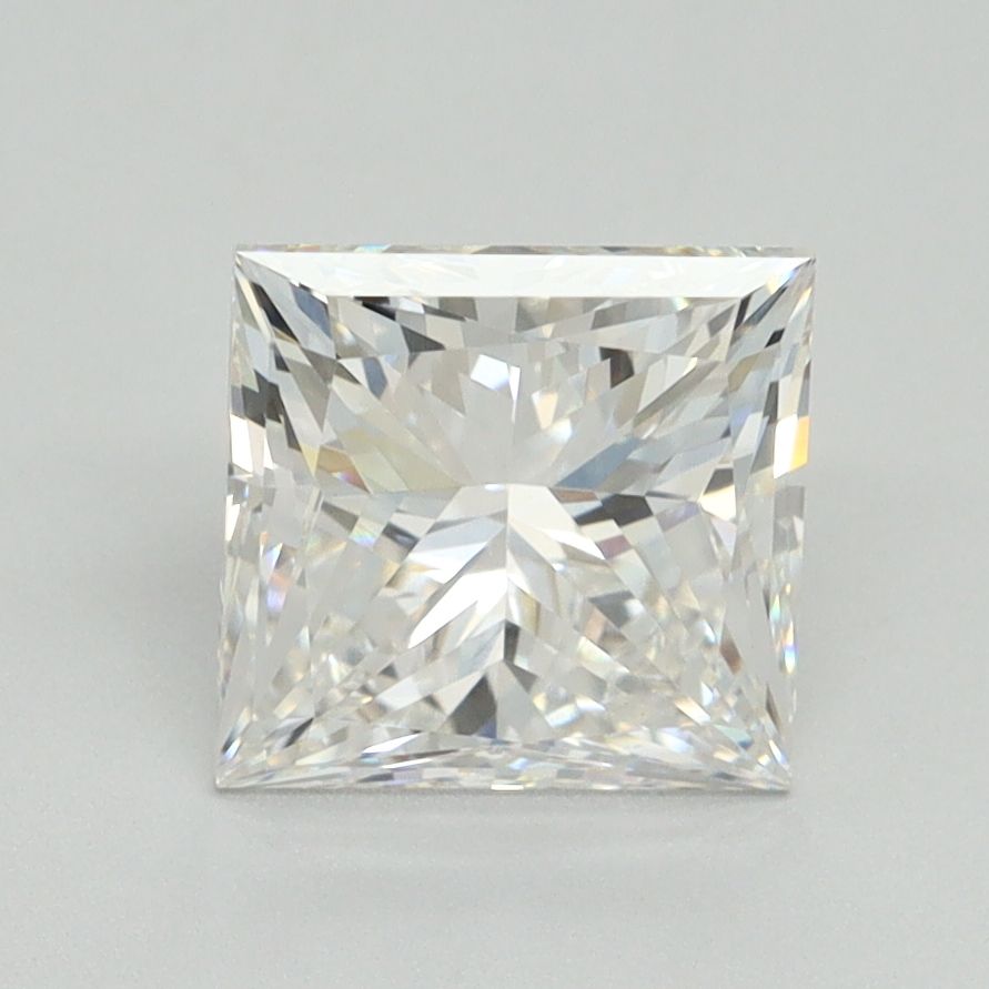 2.10 ct. princess Lab Grown Diamond front image