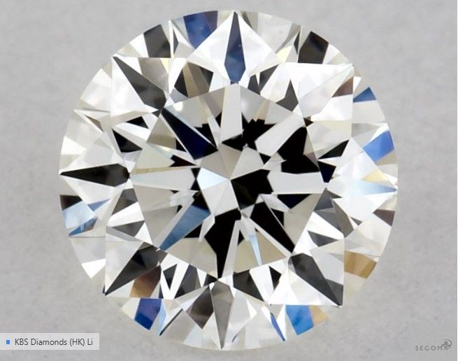 0.59 ct Round diamond