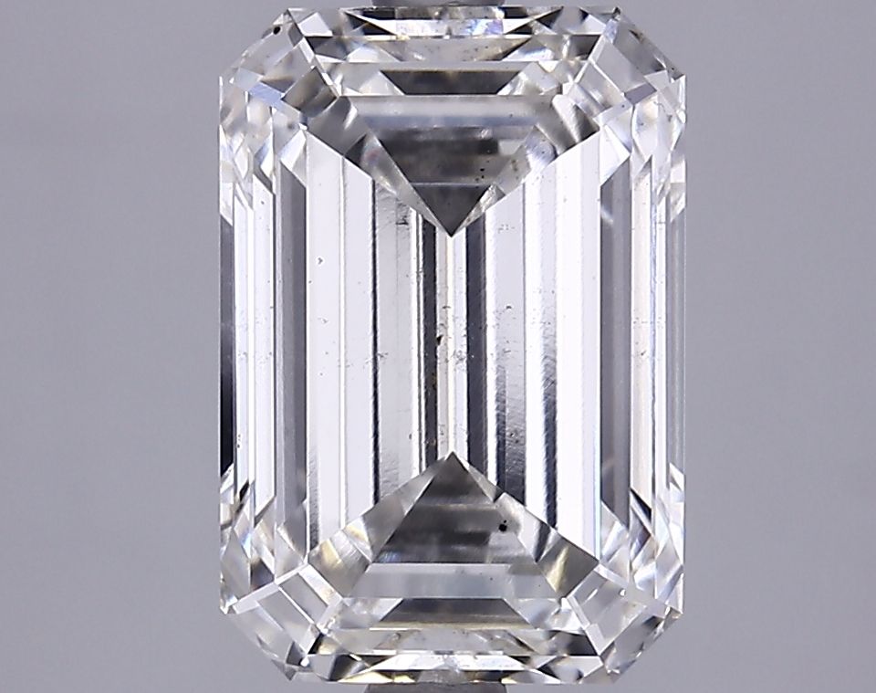 3.90 ct. emerald Lab Grown Diamond front image