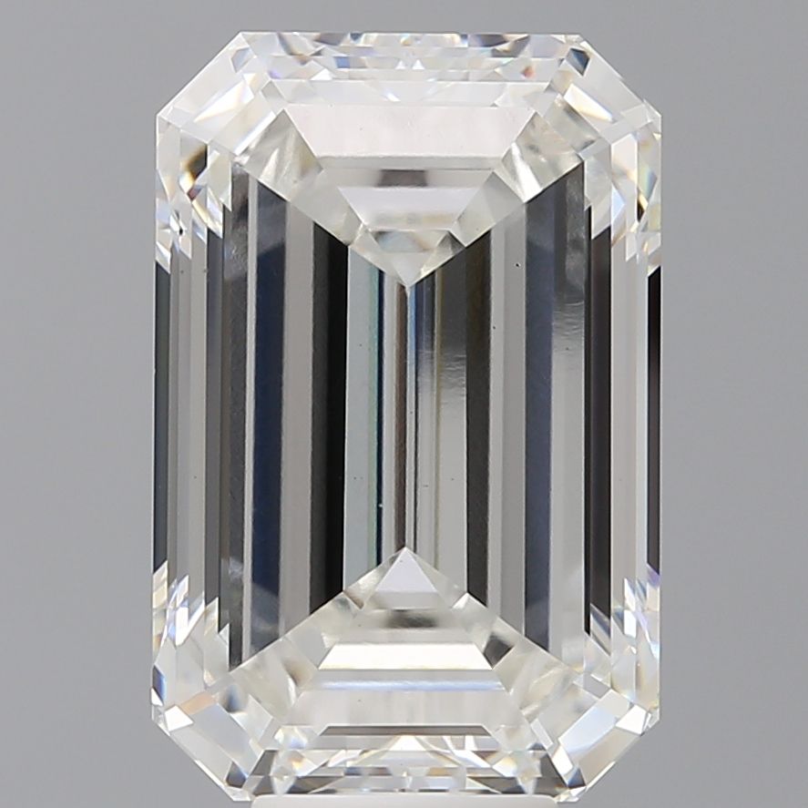 9.60 ct. emerald Lab Grown Diamond front image
