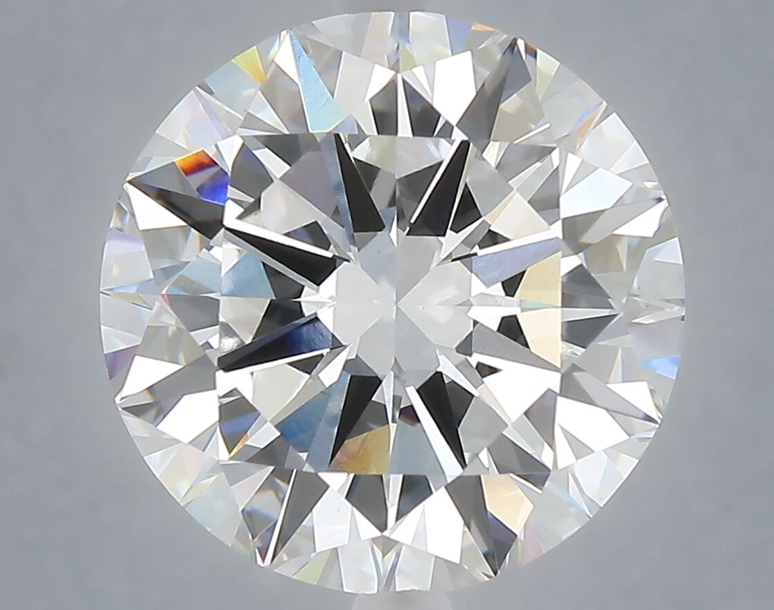 7.02 ct. round Lab Grown Diamond front image