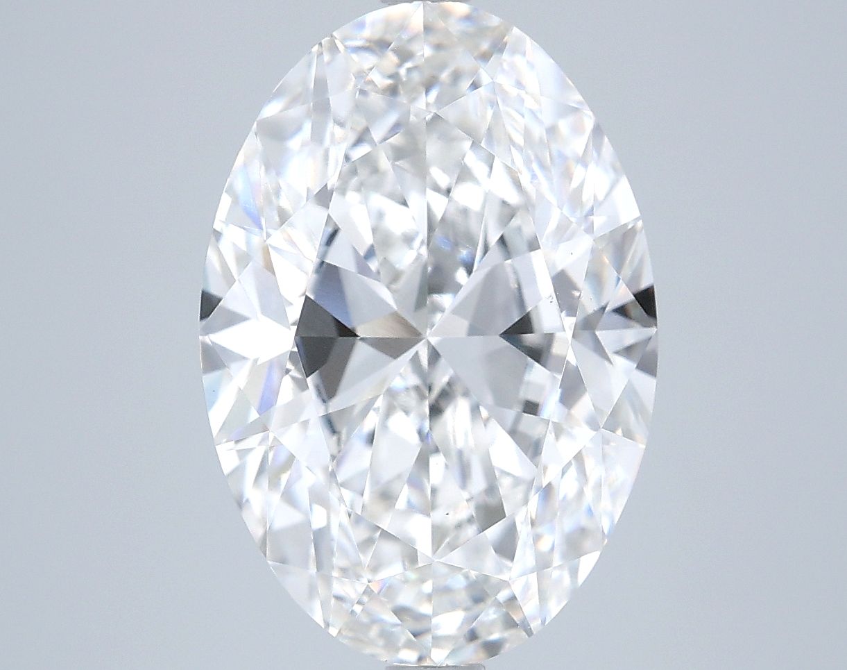5.72 ct. oval Lab Grown Diamond front image