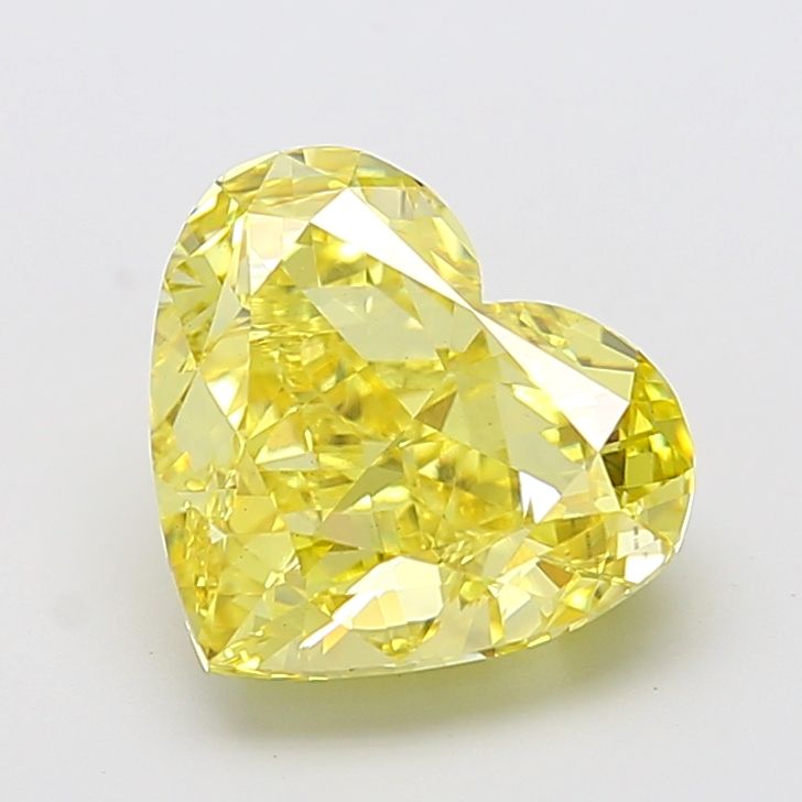 5.06 ct. heart Lab Grown Diamond front image
