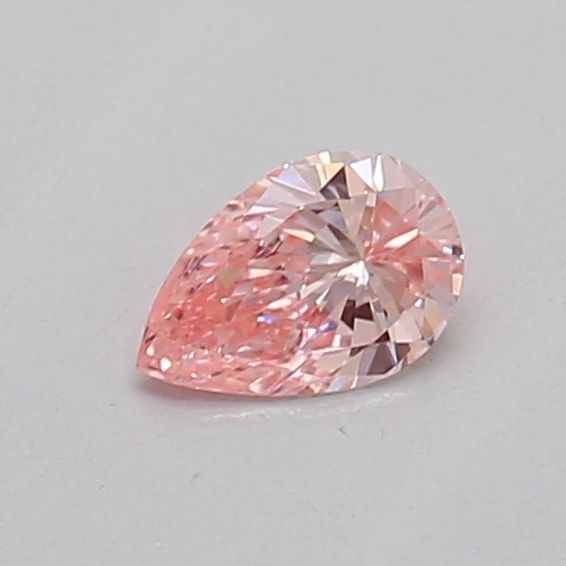0.15 CT Fancy Vivid Pink PEAR