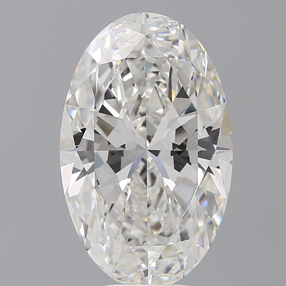 6.60 ct. oval Lab Grown Diamond front image