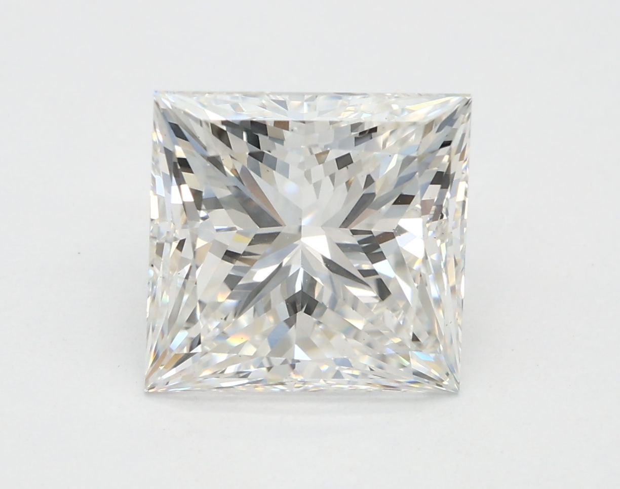 3.09 ct. princess Lab Grown Diamond front image