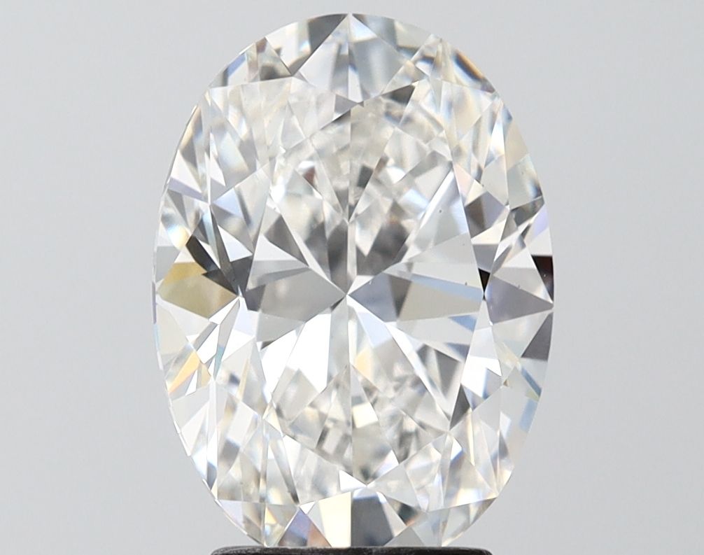 3.72 ct. oval Lab Grown Diamond front image