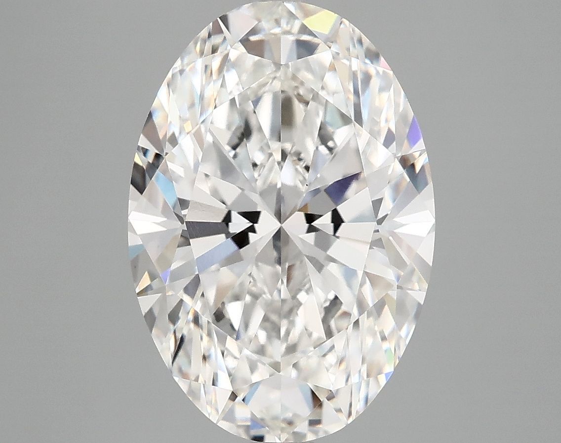5.03 ct. oval Lab Grown Diamond front image