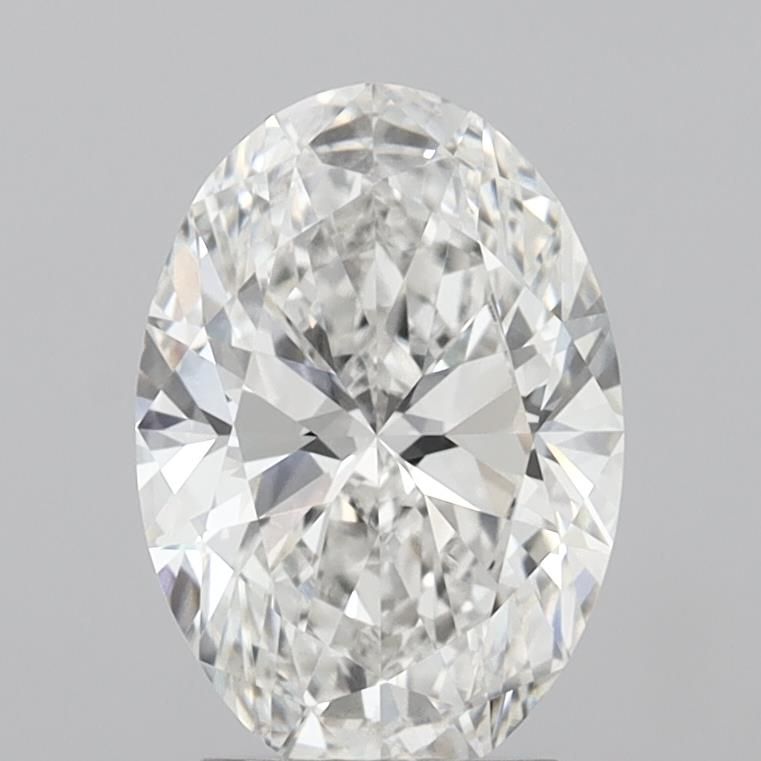 3.05 ct. oval Lab Grown Diamond front image