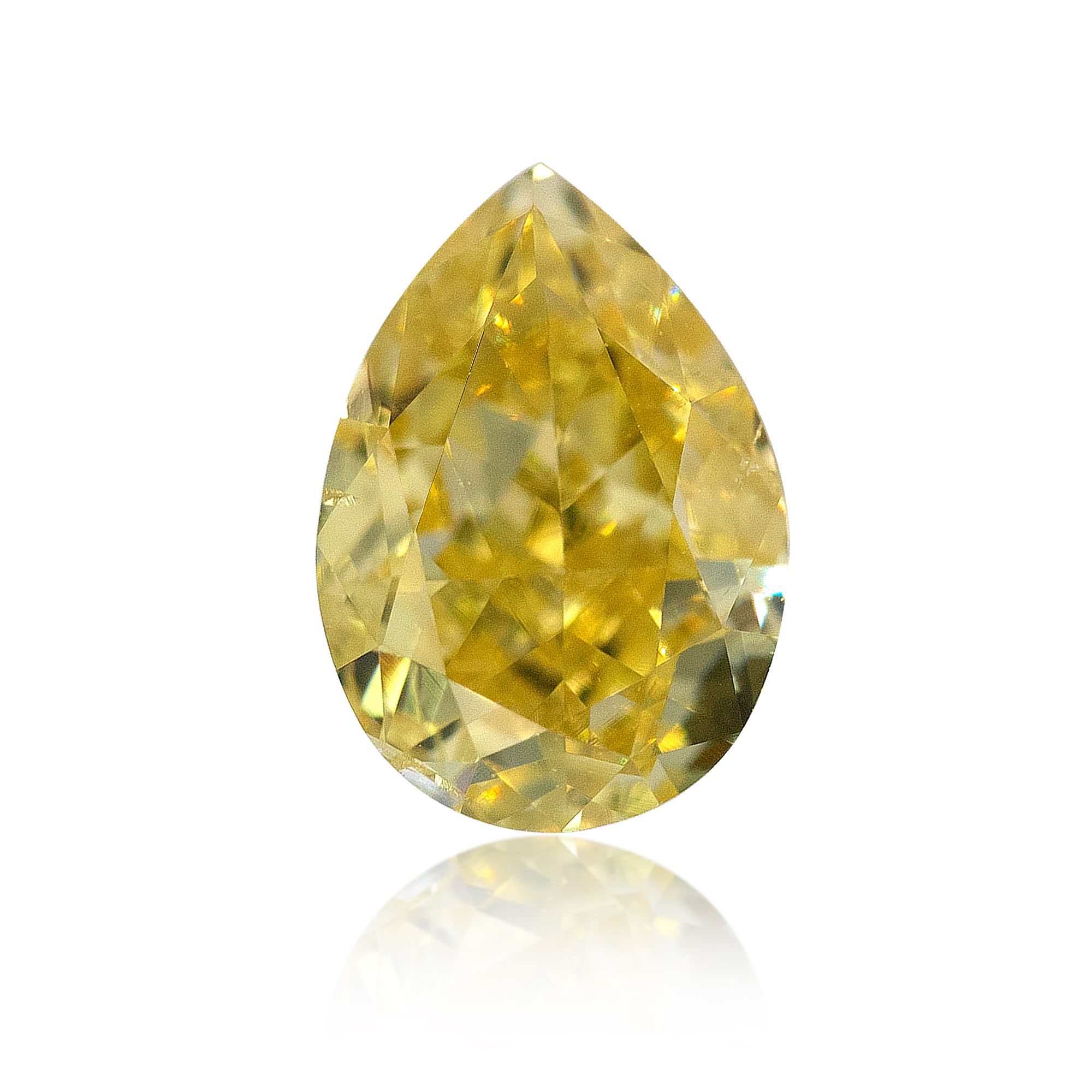 Diament 0.51 ct Fancy Intense Yellow/SI2