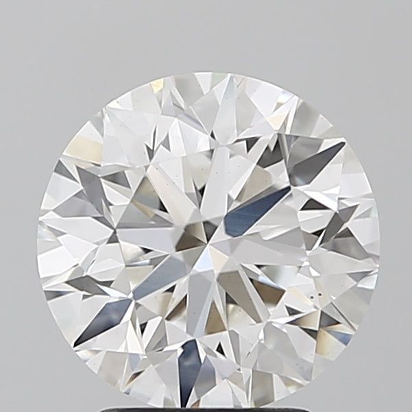 2.78 ct. round Lab Grown Diamond front image