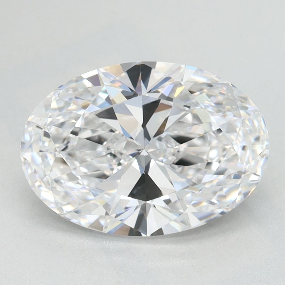 2.08 ct. oval Lab Grown Diamond front image