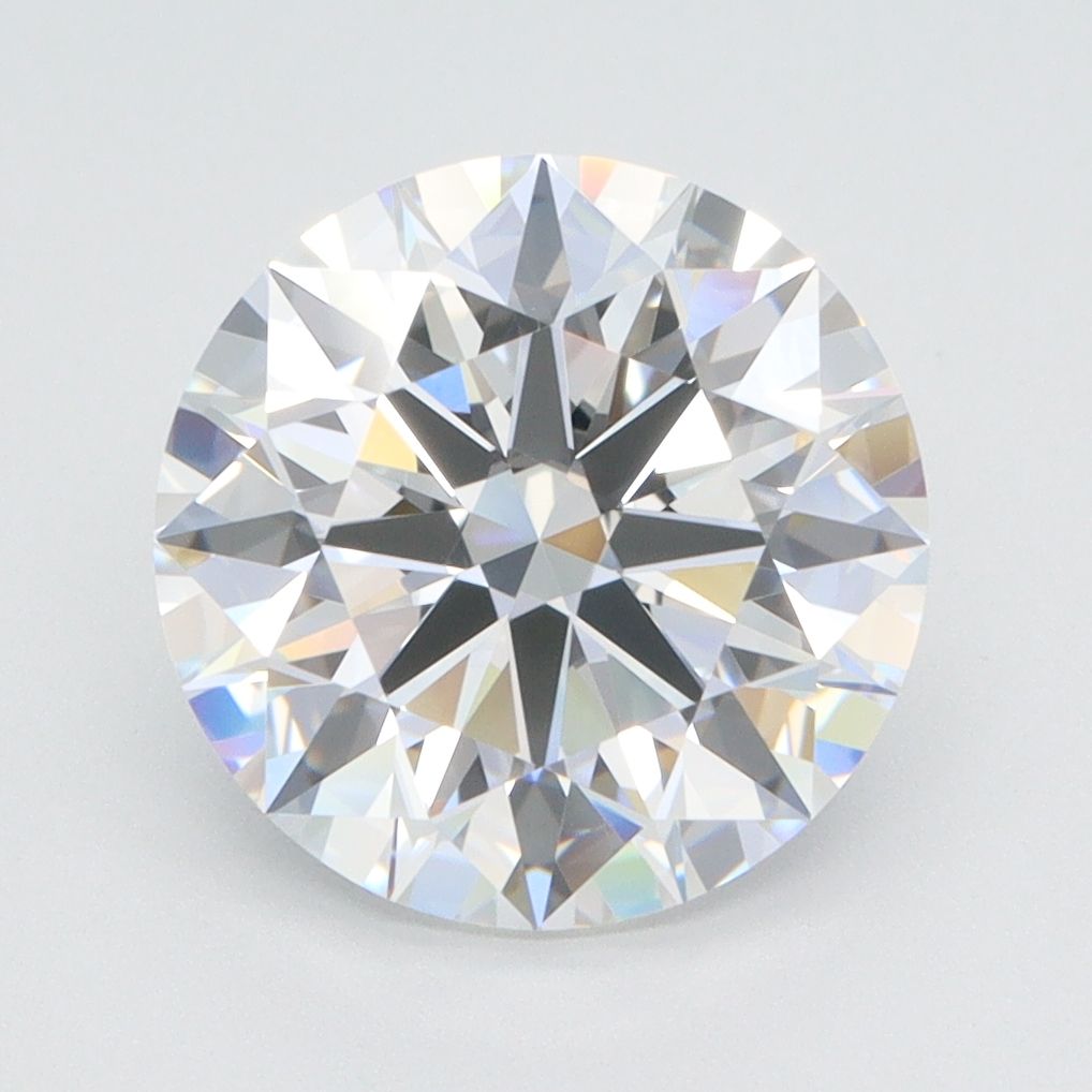 Diamant Rond 3.16 ct - Couleur D - Pureté VS1