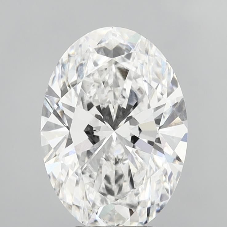 4.03 ct. oval Lab Grown Diamond front image