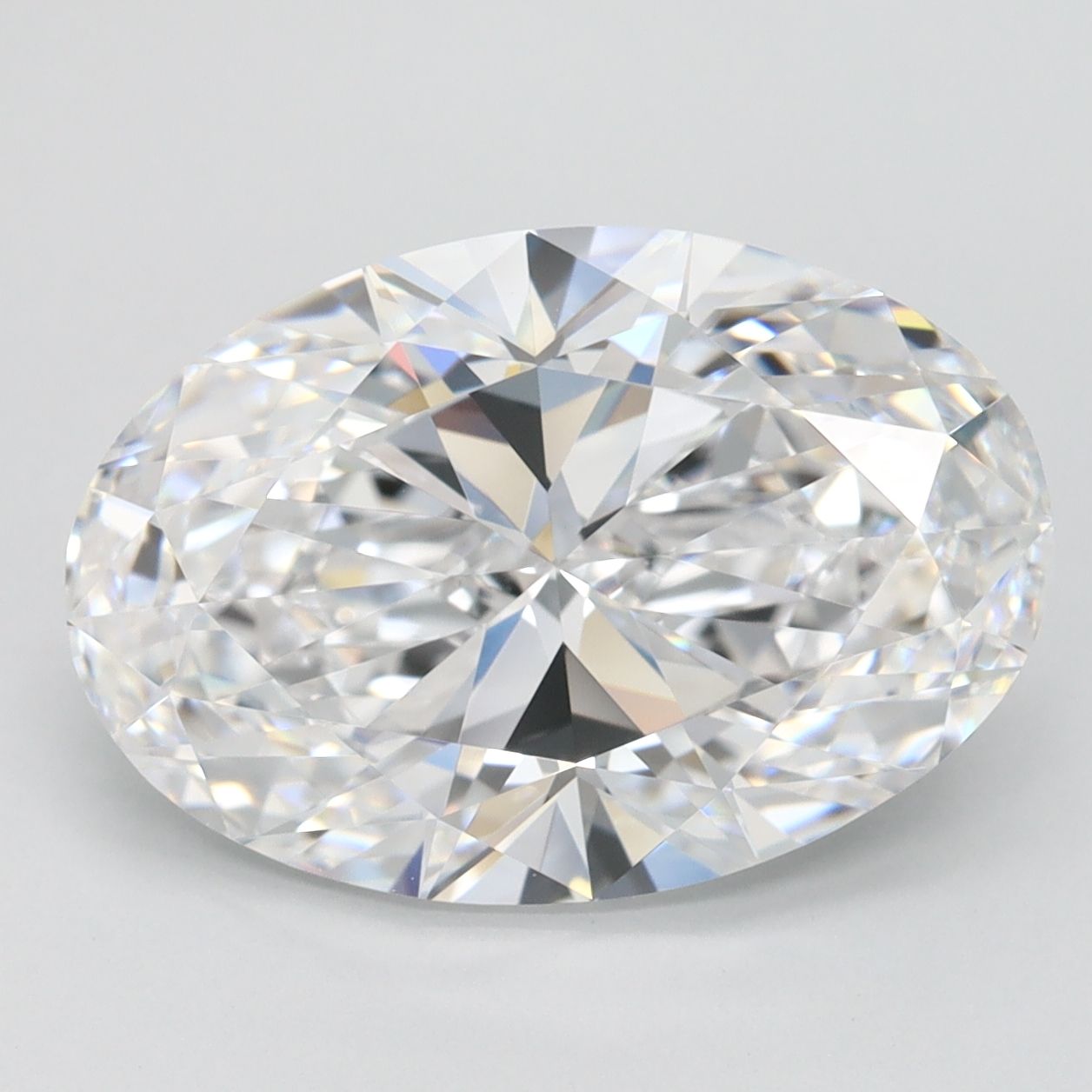 4.35 ct. oval Lab Grown Diamond front image