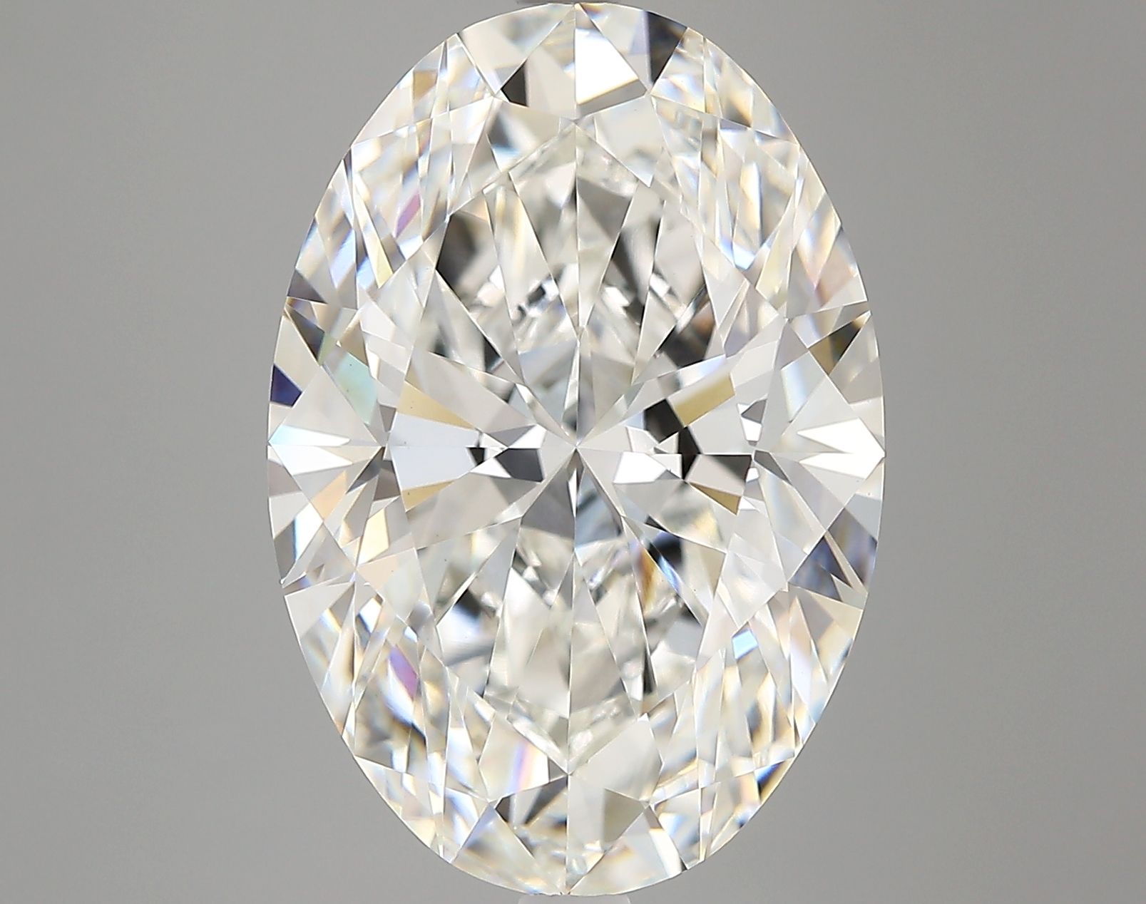 8.04 ct. oval Lab Grown Diamond front image