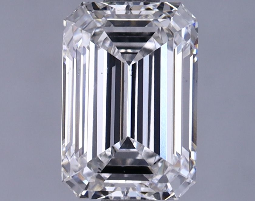 1.78 ct. emerald Lab Grown Diamond front image