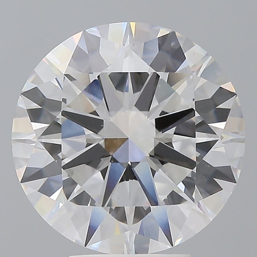5.54 ct. round Lab Grown Diamond front image