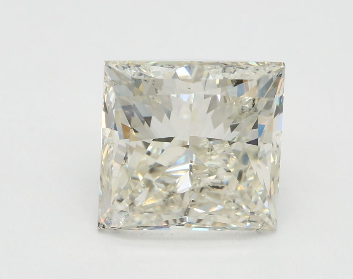 3.02 ct. princess Lab Grown Diamond front image
