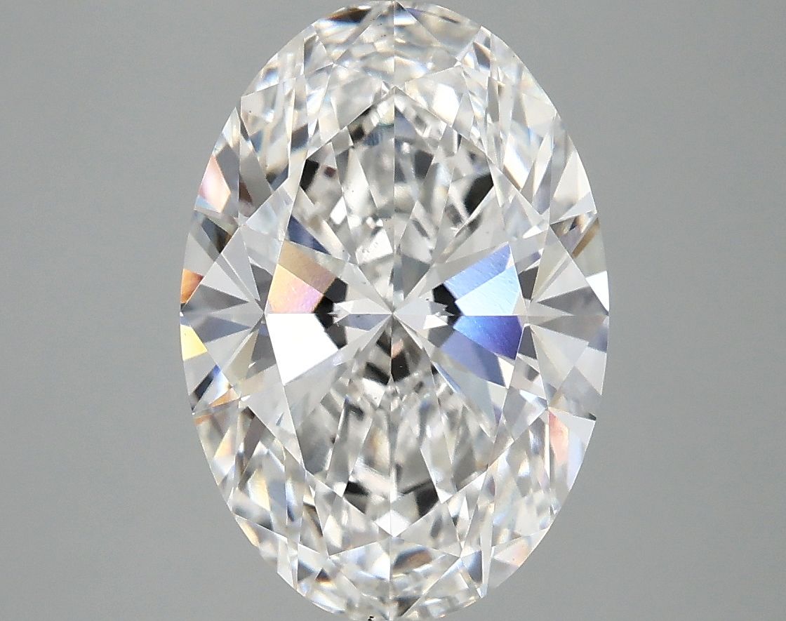 3.80 ct. oval Lab Grown Diamond front image