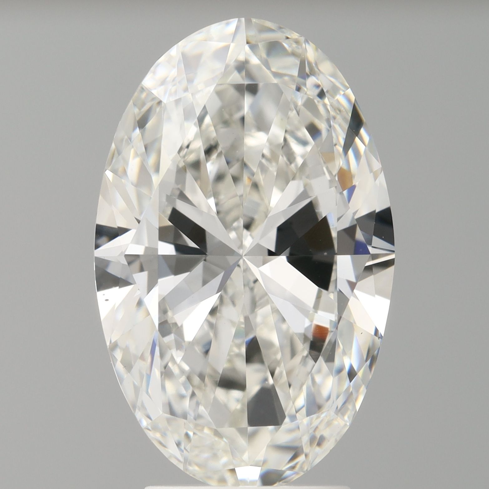 4.00 ct. oval Lab Grown Diamond front image