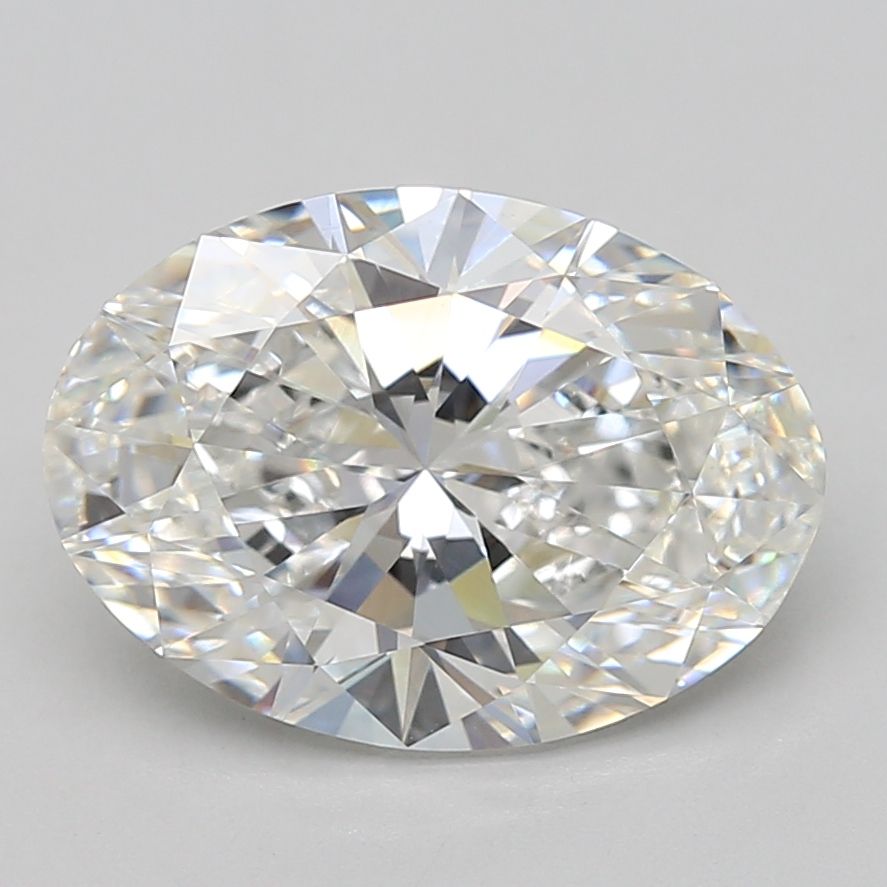 5.01 ct. oval Lab Grown Diamond front image