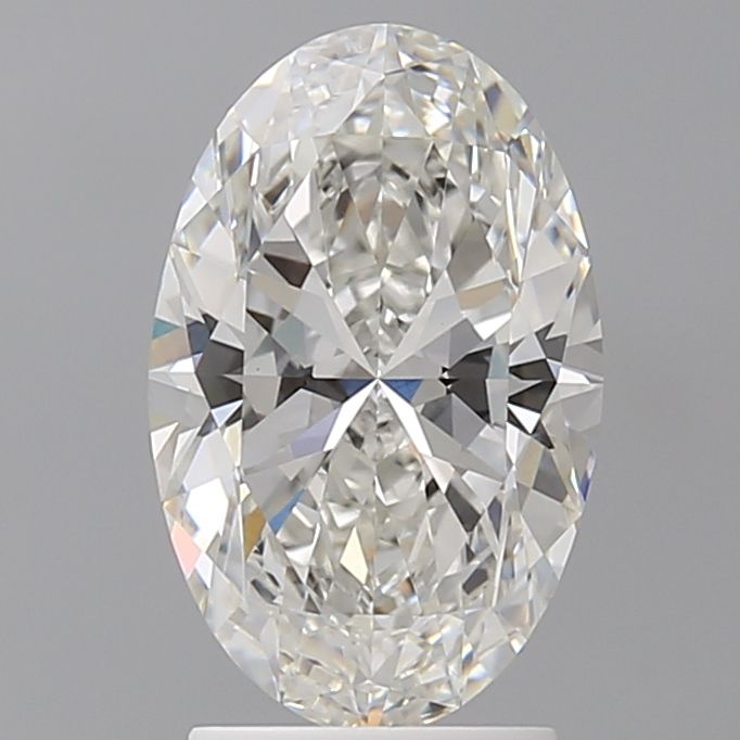 2.60 ct. oval Lab Grown Diamond front image