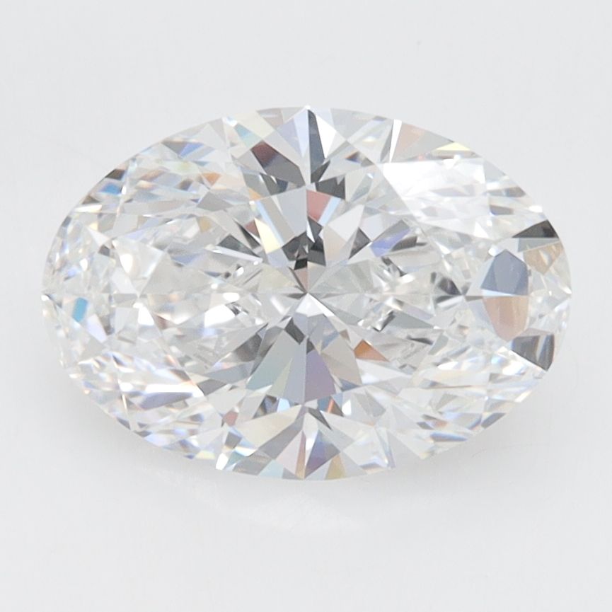 2.09 ct. oval Lab Grown Diamond front image