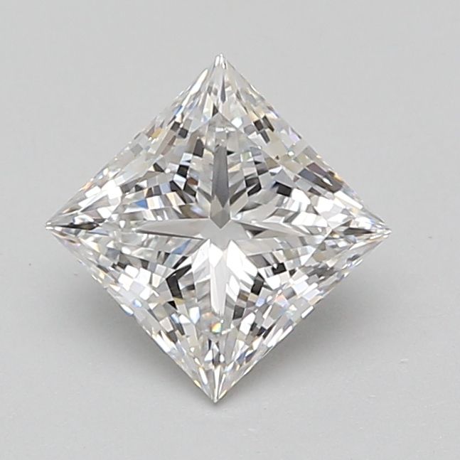 1.58 ct lab-grown Princess Diamond