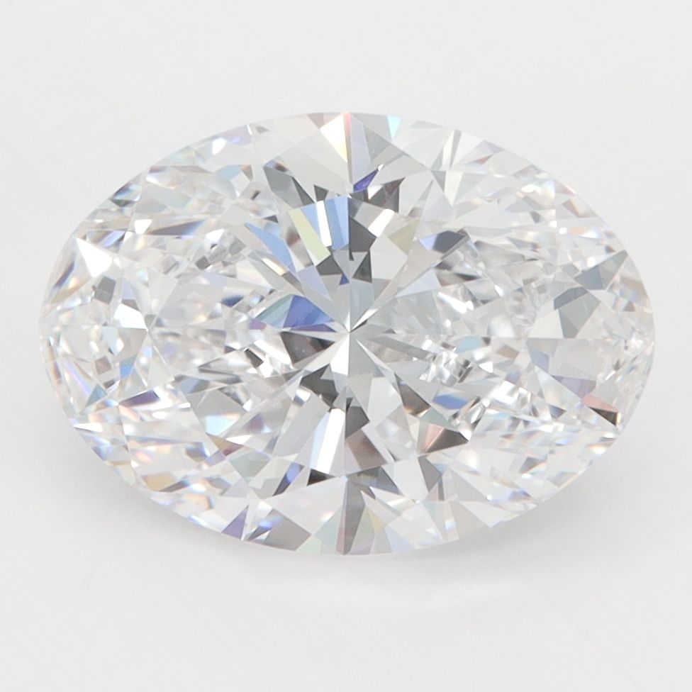 3.46 ct. oval Lab Grown Diamond front image