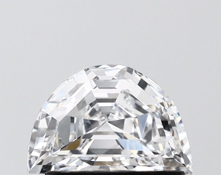 1.08 ct lab-grown Half moon Diamond