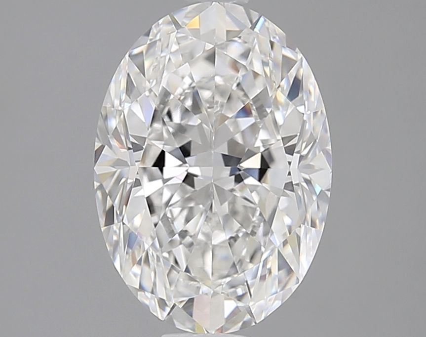2.01 ct. oval Lab Grown Diamond front image