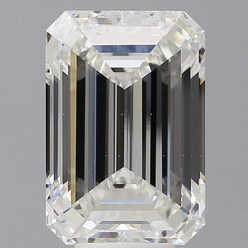 8.09 ct. emerald Lab Grown Diamond front image