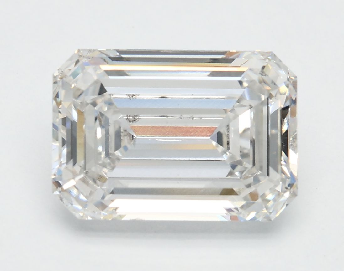 3.17 ct. emerald Lab Grown Diamond front image